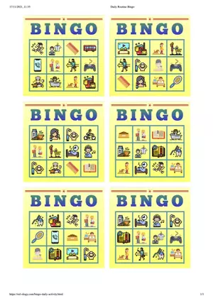 Bingo Cards